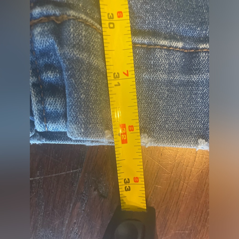 Wrangler Blue Flare Wide Leg Jeans - Picture 5 of 5